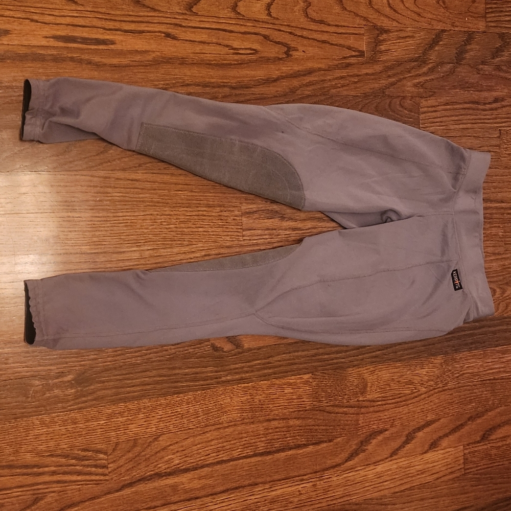 KERRITs Girls Gray Riding Pants S